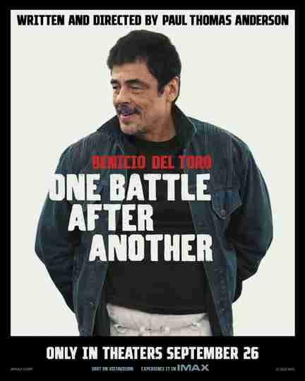 One Battle After Another - Benicio del Toro Character Poster