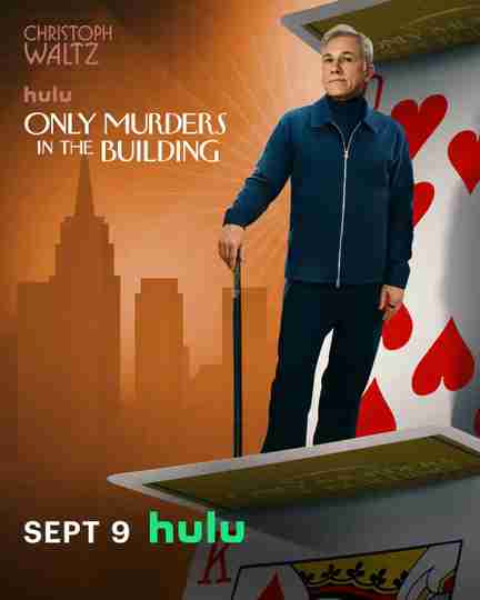Only Murders in the Building Season 5 - Christoph Waltz Character Poster