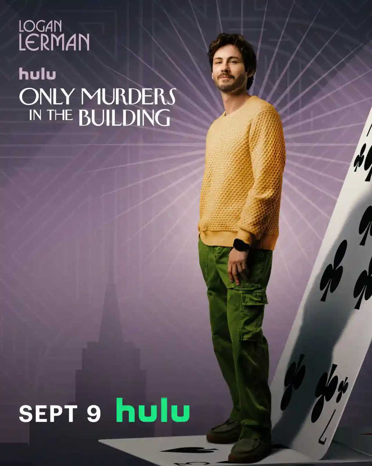 Only Murders in the Building Season 5 - Logan Lerman Character Poster