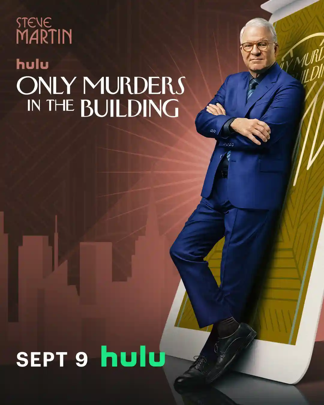 Only Murders in the Building Season 5 - Steve Martin Character Poster