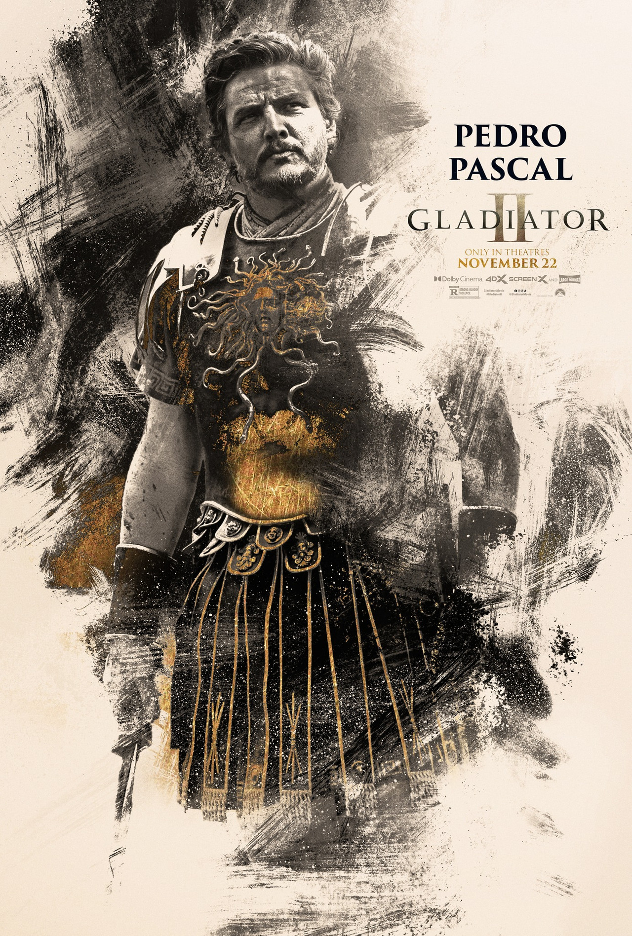 Pedro Pascal Gladiator II Character Poster