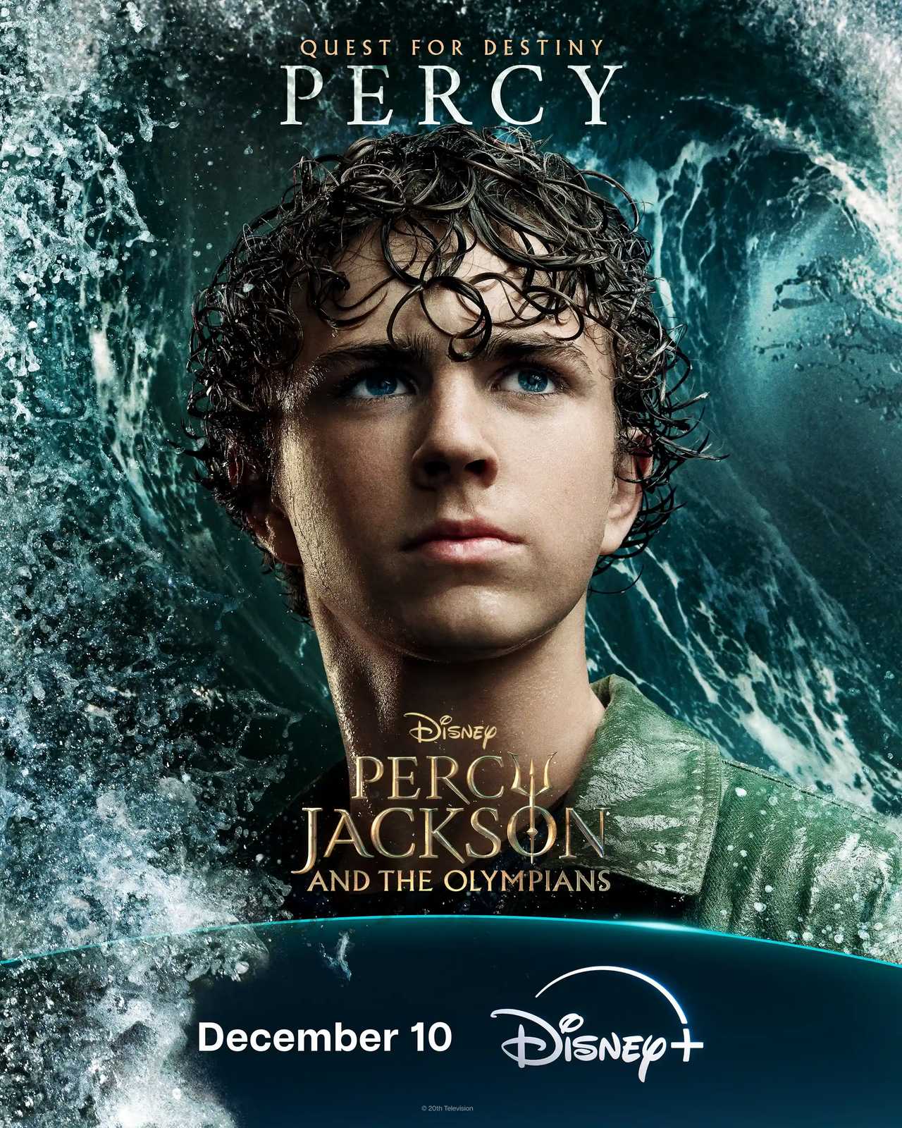 Percy Jackson and the Olympians Season 2 - Percy Character Poster