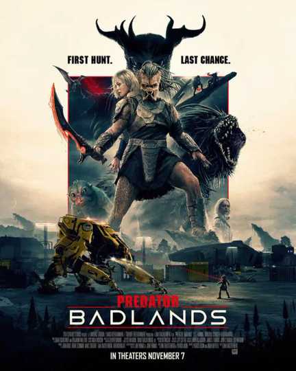 Predator: Badlands - Official Teaser Poster