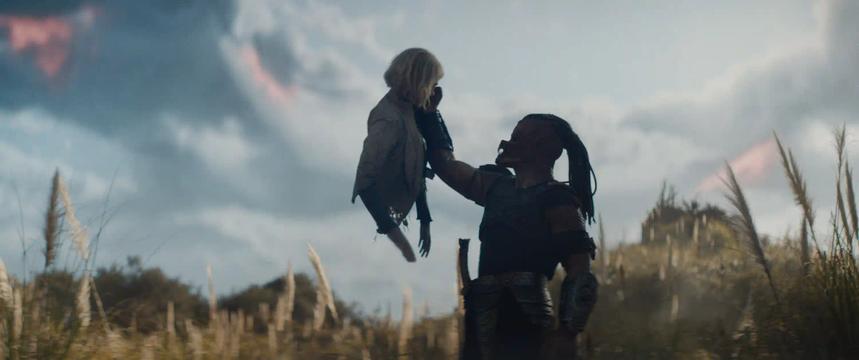 Predator: Badlands - Thia and Dek Scene