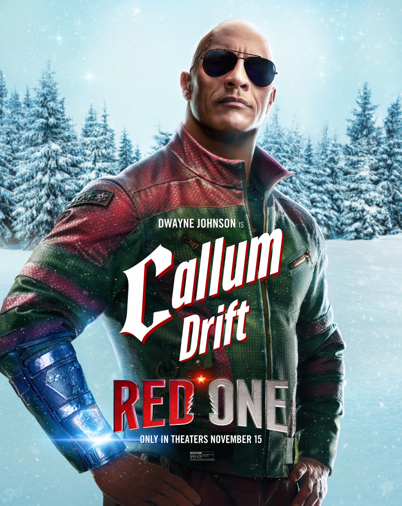 Red One - Dwayne Johnson as Callum Drift