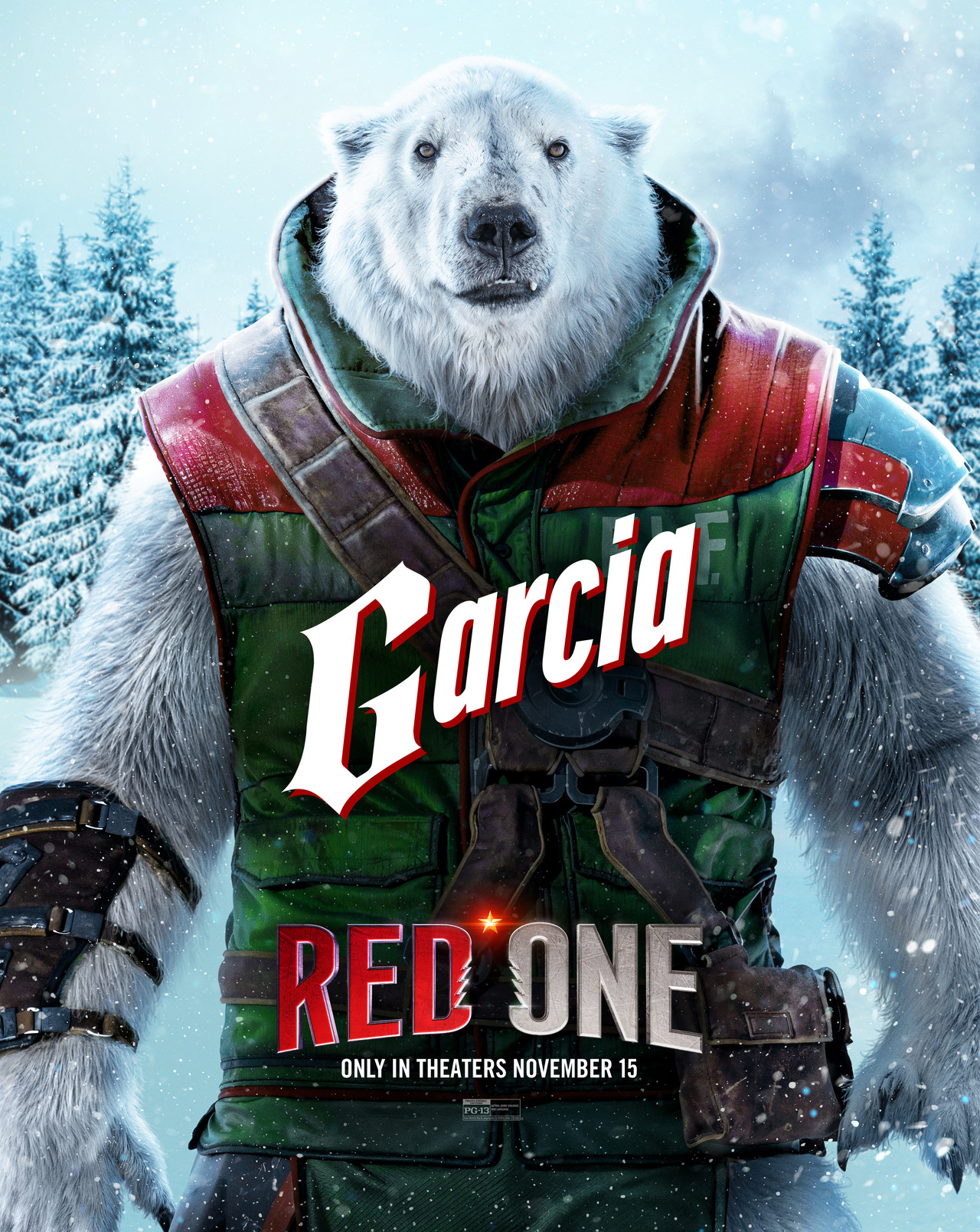 Red One – Garcia Character Poster