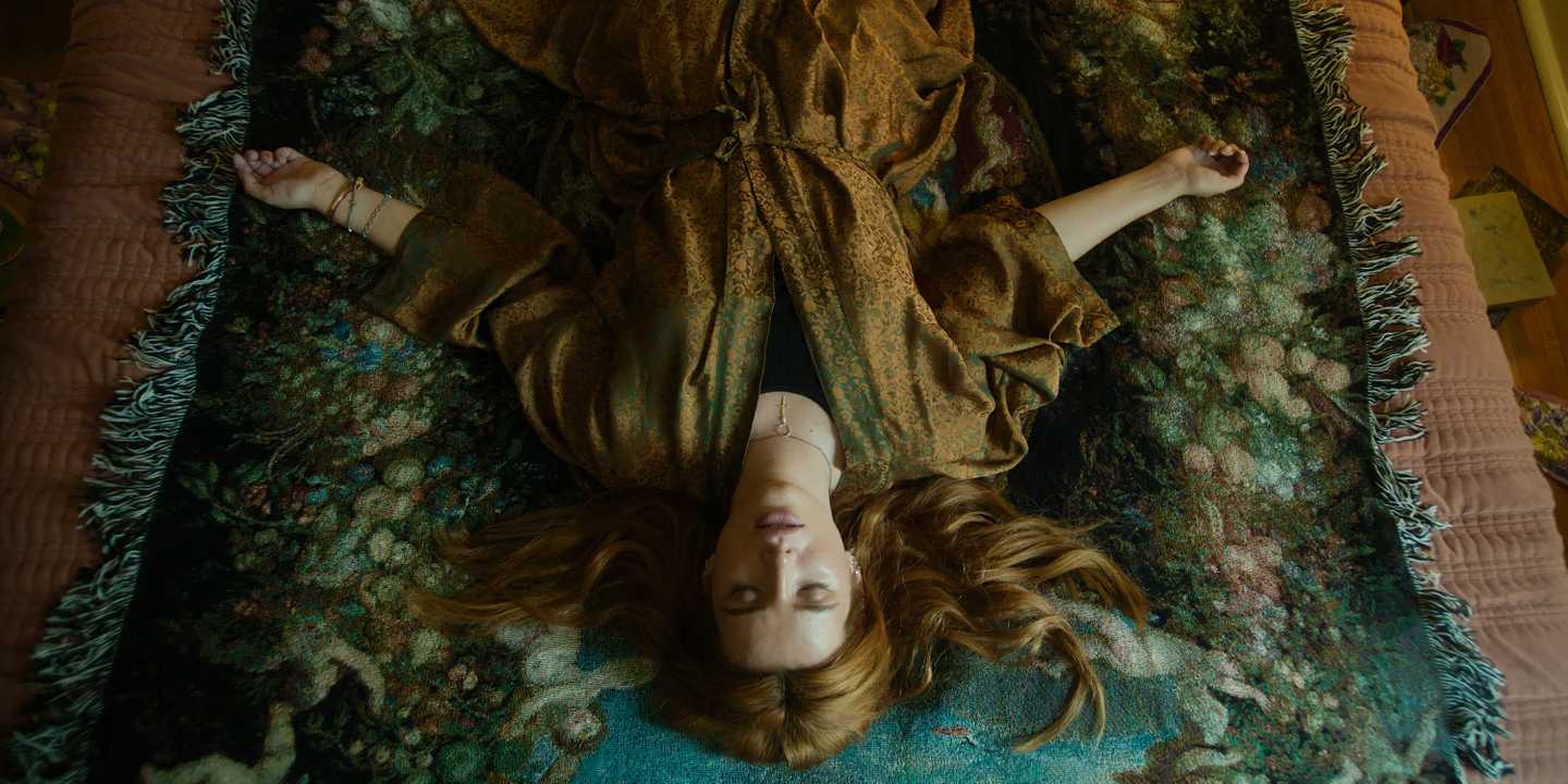 Saint Clare - Bella Thorne Lying in Bed