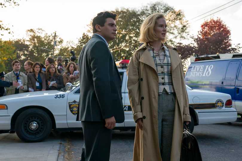 Scarpetta Season 1 - First Look at Jake Cannavale and Rosy McEwen