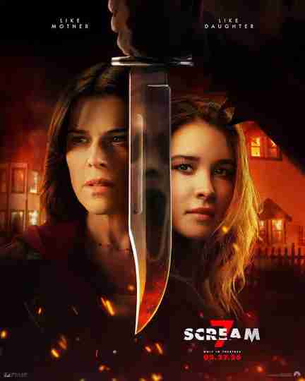 Scream 7 - Neve Campbell and Isabel May Poster