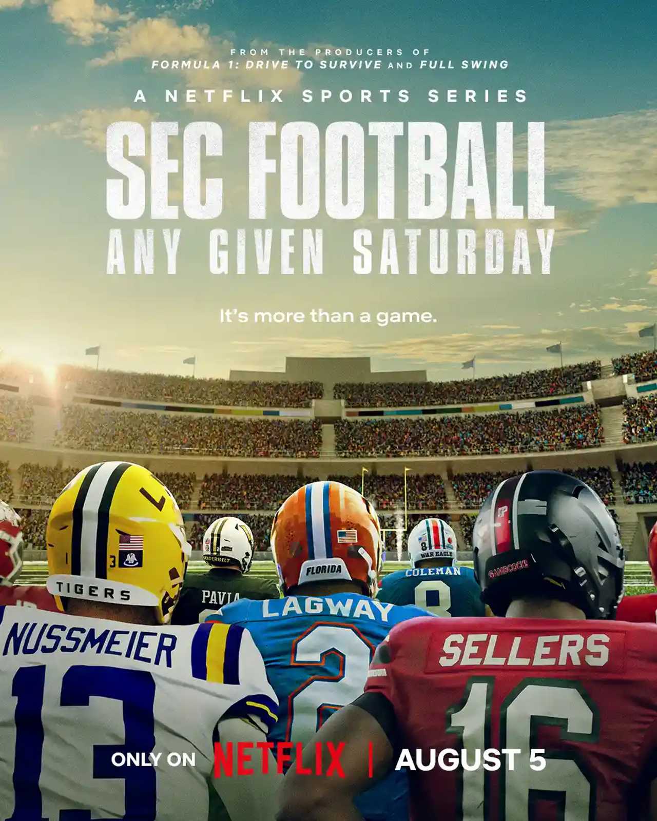 SEC Football: Any Given Saturday - Official Poster