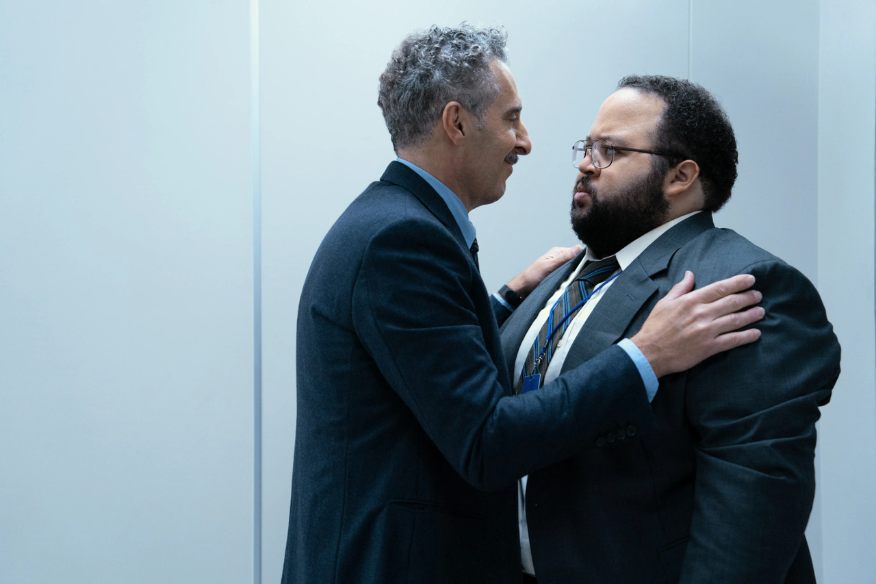 Severance Season 2 - John Turturro and Zach Cherry Intense Moment