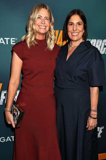 Shadow Force - Erin Westerman and Pilar Savone at New York Premiere