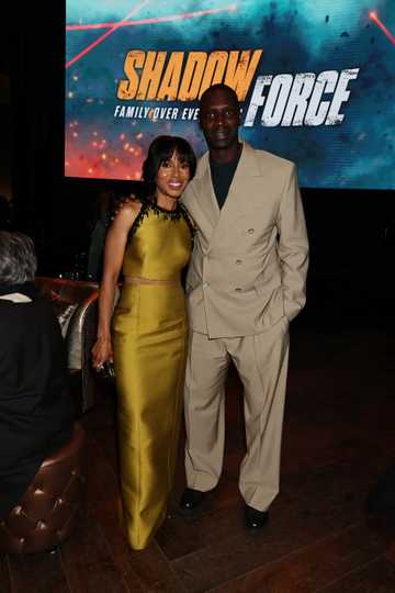 Shadow Force - Omar Sy and Kerry Washington at New York Premiere