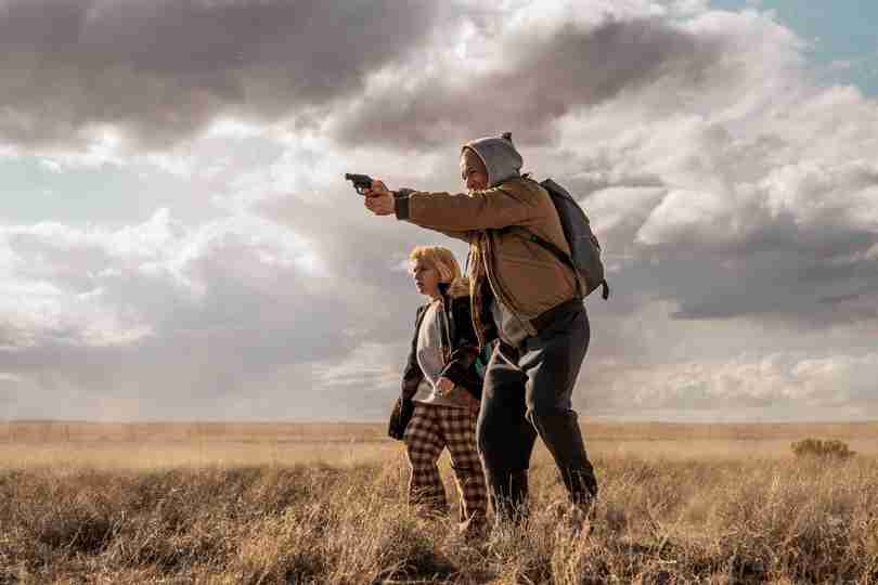 She Rides Shotgun - First Look at Ana Sophia Heger and Taron Egerton with the Gun 