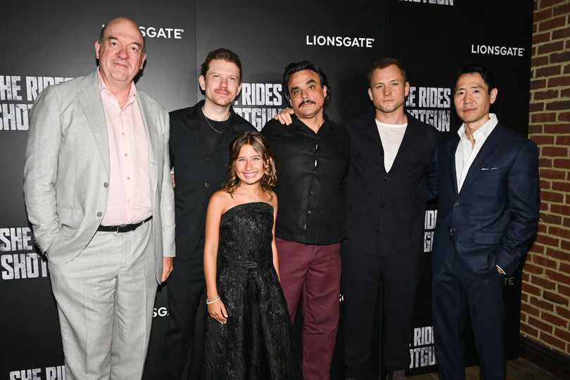 She Rides Shotgun - Cast & Crew at NY Premiere	