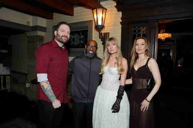 Shelby Oaks - Chris Stuckmann, Michael Beach, Sarah Durn and Camille Sullivan at the LA Premiere