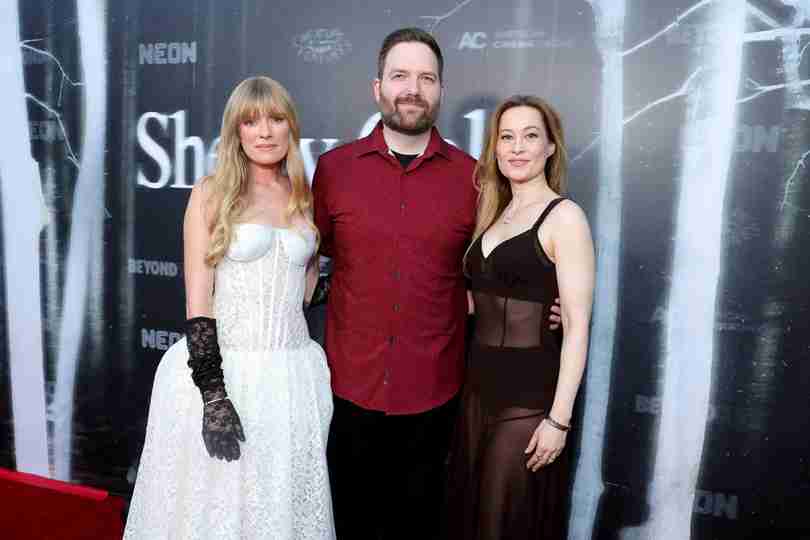 Shelby Oaks - Sarah Durn, Chris Stuckmann and Camille Sullivan at the LA Premiere