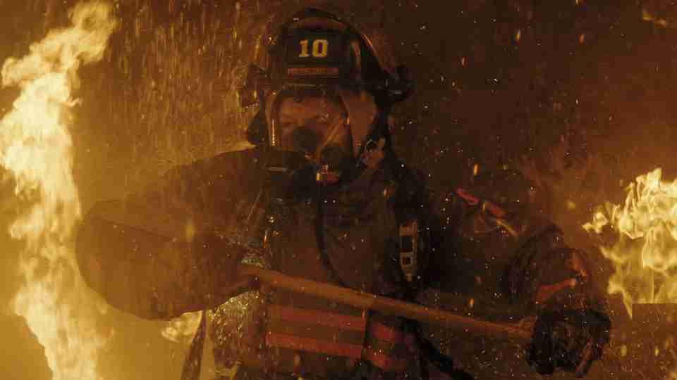 Smoke Season 1 - Taron Egerton in a Fire