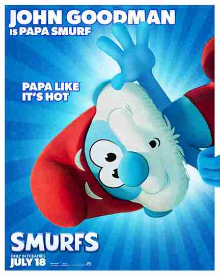 Smurfs - John Goodman Character Poster