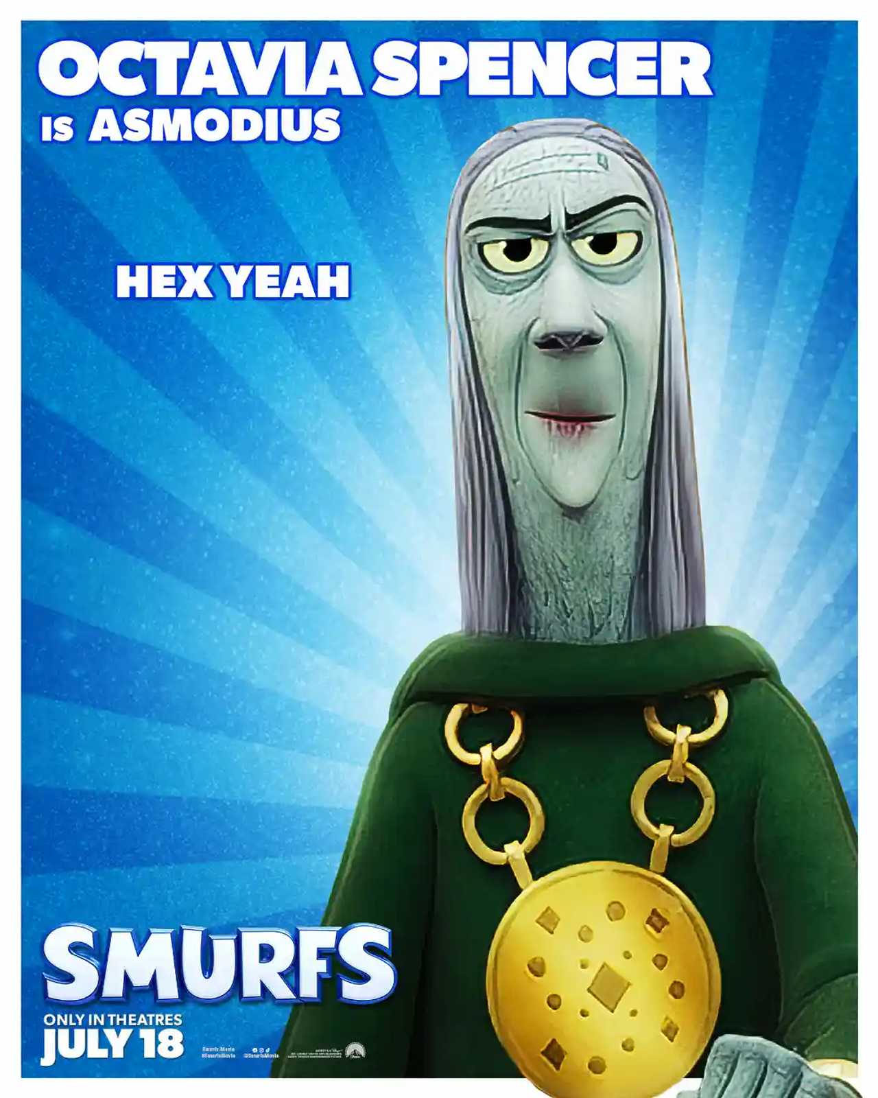 Smurfs - Octavia Spencer Character Poster	