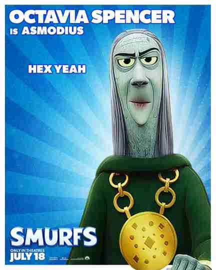 Smurfs - Octavia Spencer Character Poster