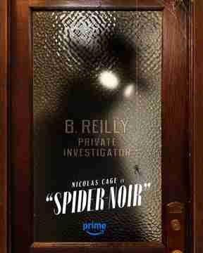 Spider-Noir Season 1 - Nicolas Cage Character Poster (Color)