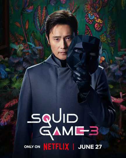 Squid Game Season 3 - Lee Byung-hun Character Poster