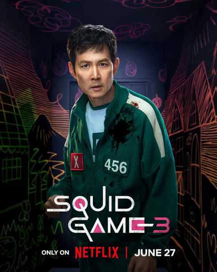 Squid Game Season 3 - Lee Jung-jae Character Poster
