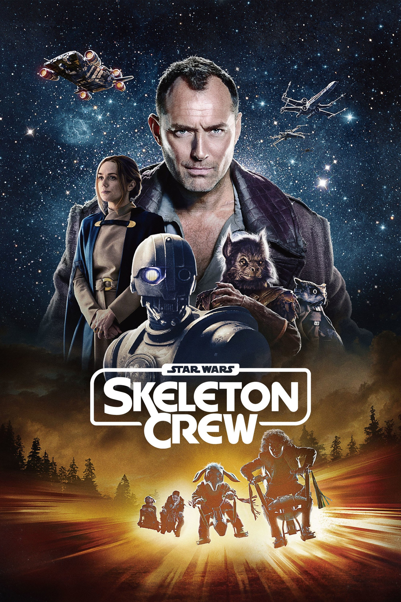 Star Wars: Skeleton Crew Poster