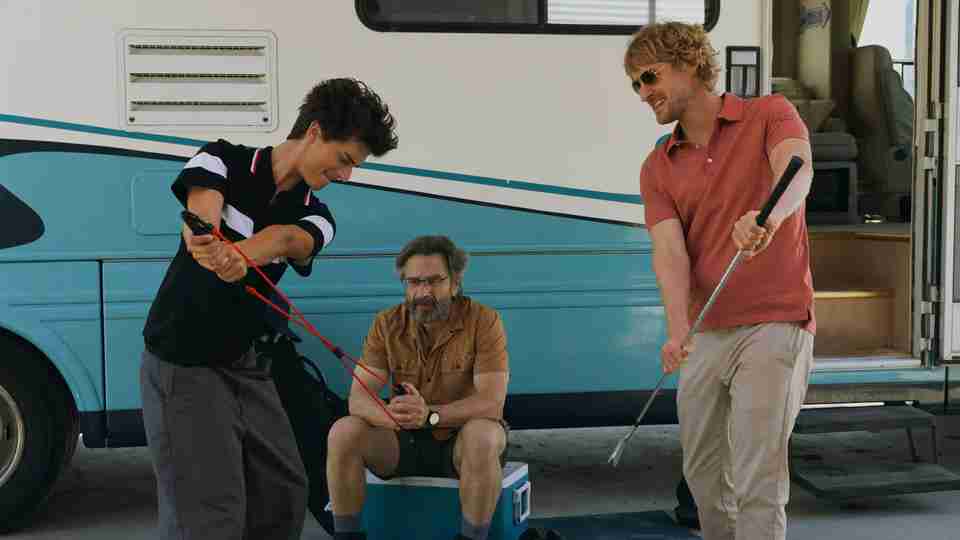 Stick Season 1 - Peter Dager, Marc Maron and Owen Wilson Scene