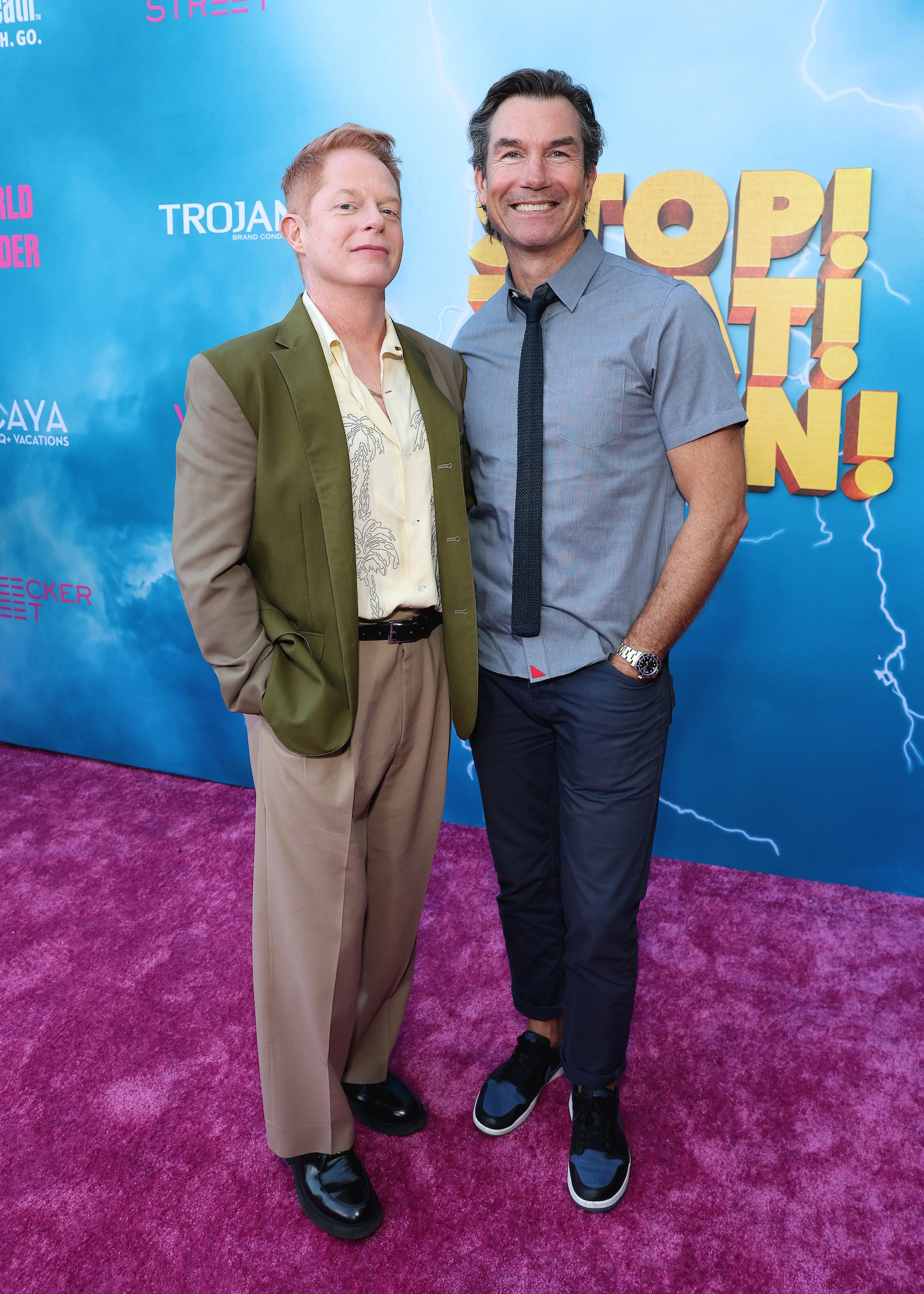 Stop! That! Train! - Jesse Tyler Ferguson and Jerry O'Connell at the World Premiere