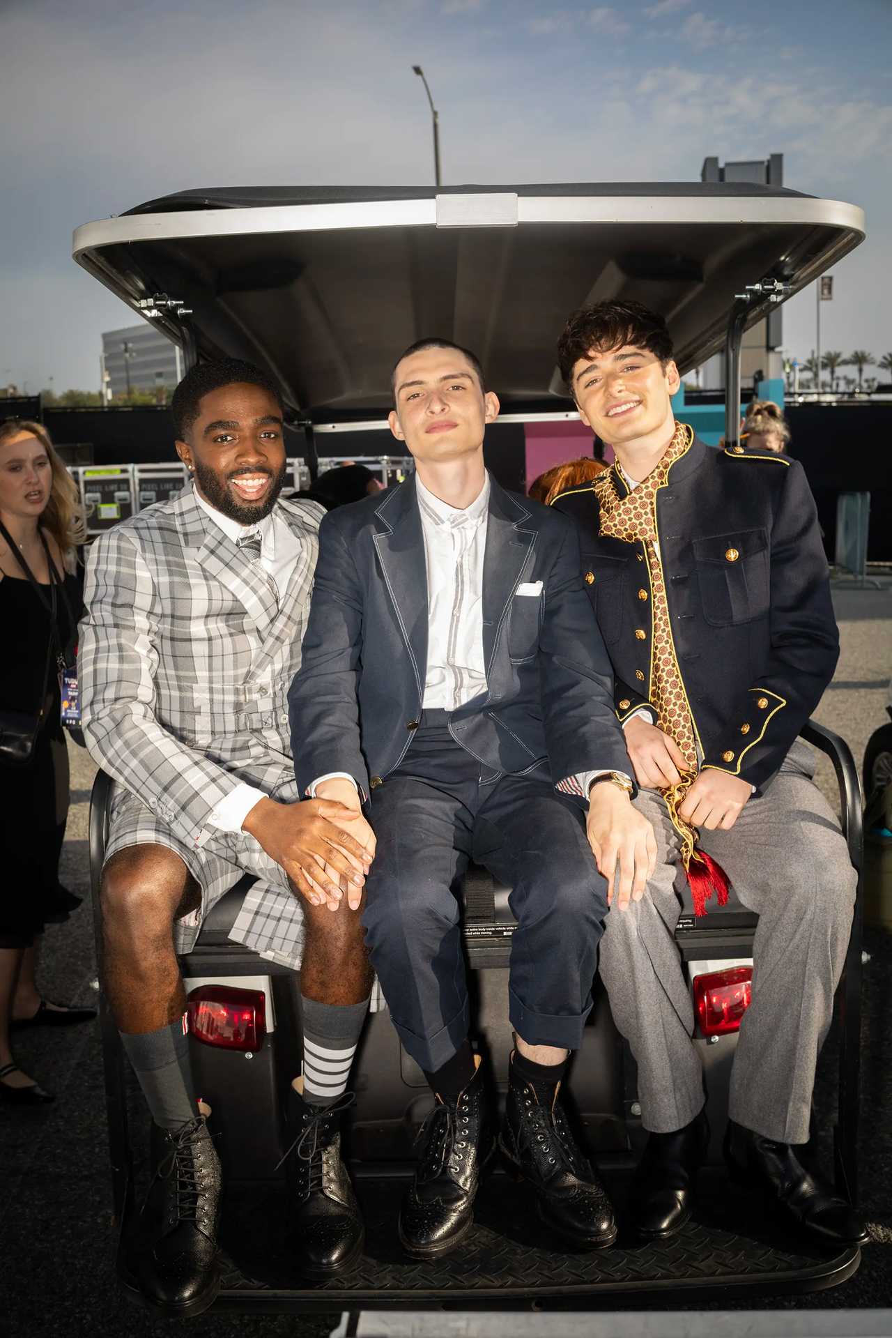Stranger Things - Netflix TUDUM 2025: The Live Event - Caleb McLaughlin, Finn Wolfhard, Noah Schnapp