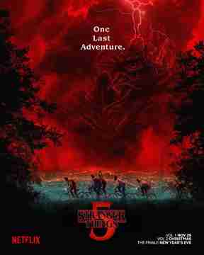 Stranger Things Season 5 - Official Poster