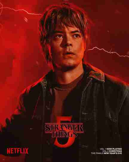 Stranger Things Season 5 Vol. 2 - Charlie Heaton Character Poster