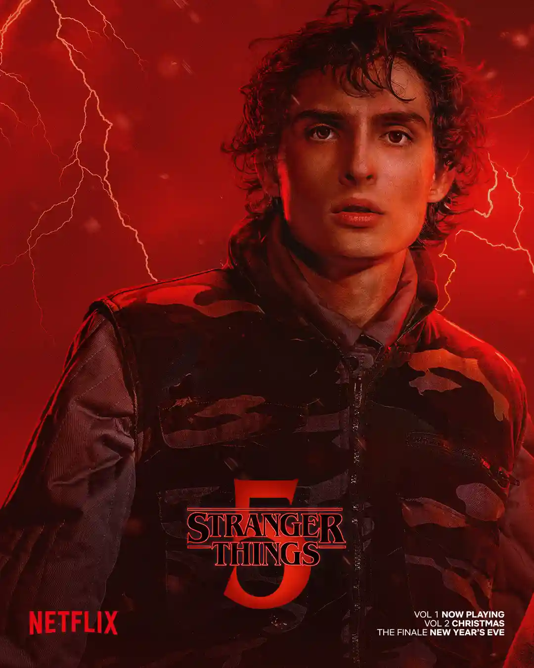 Stranger Things Season 5 Vol. 2 - Finn Wolfhard Character Poster