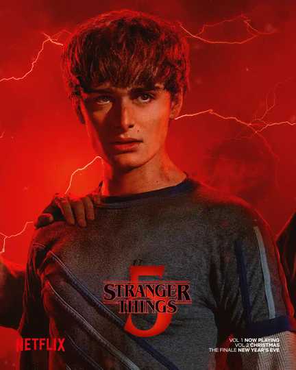 Stranger Things Season 5 Vol. 2 - Jamie Campbell Bower Character Poster