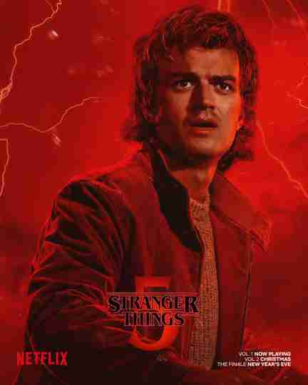 Stranger Things Season 5 Vol. 2 - Joe Keery Character Poster