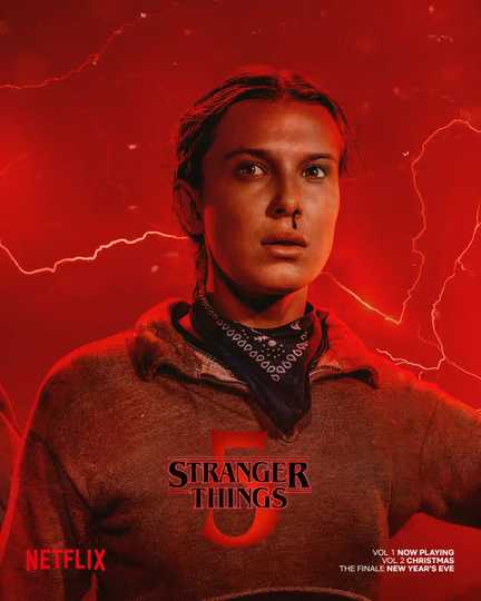 Stranger Things Season 5 Vol. 2 - Millie Bobby Brown Character Poster