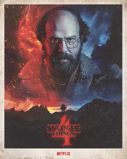 Stranger Things 4 - Murray Bauman Character Poster