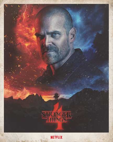 Stranger Things 4 - Jim Hopper Character Poster