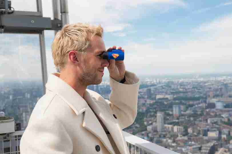 Superman - Nicholas Hoult at London Look Up Event