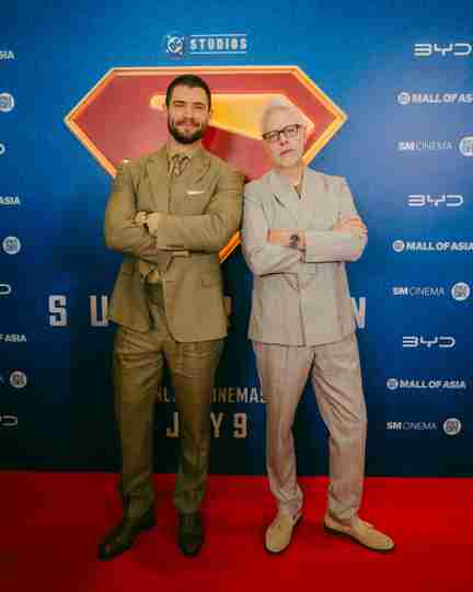 Superman - David Corenswet and James Gunn at Manila Fan Event