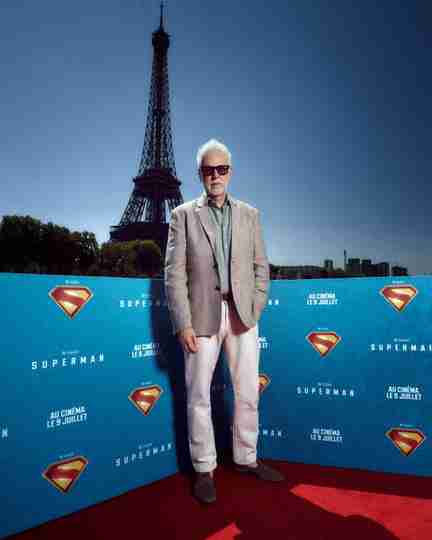 Superman - James Gunn at Paris Photocall