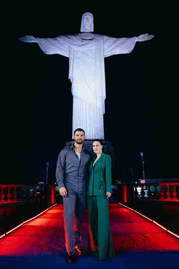 Superman - David Corenswet and Rachel Brosnahan at Rio Press Tour