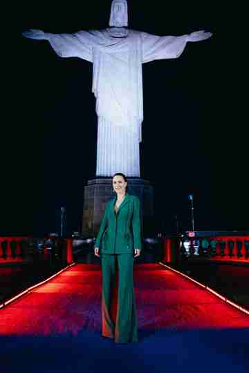 Superman - Rachel Brosnahan at Rio Press Tour