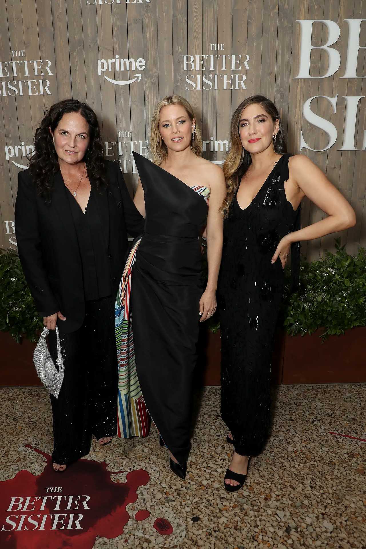 The Better Sister - Elizabeth Banks and Olivia Milch at New York Red Carpet Prime Video Premiere