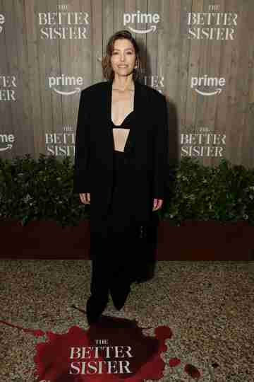The Better Sister - Jessica Biel at New York Red Carpet Prime Video Premiere