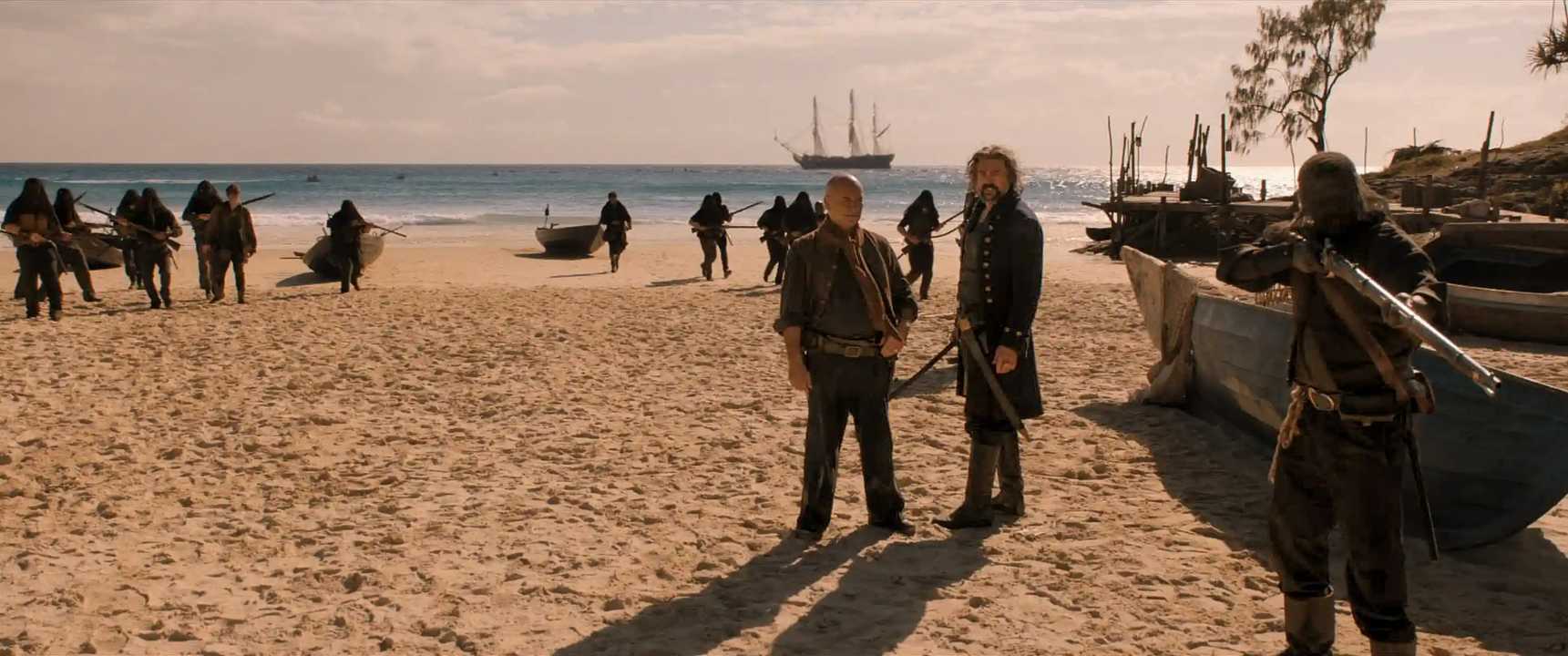 The Bluff - First Look at Temuera Morrison and Karl Urban 