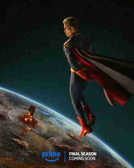 The Boys Final Season - Antony Starr Character Poster