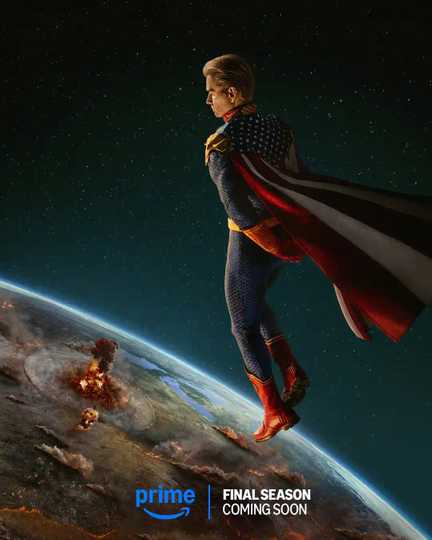 The Boys Final Season - Antony Starr Character Poster